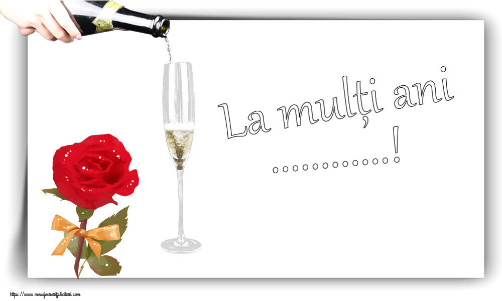 Felicitari personalizate de zi de nastere - La mulți ani ...!