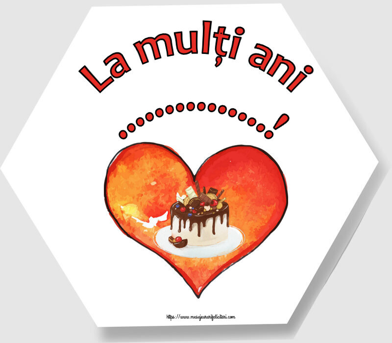 Felicitari personalizate de zi de nastere - La mulți ani ...!