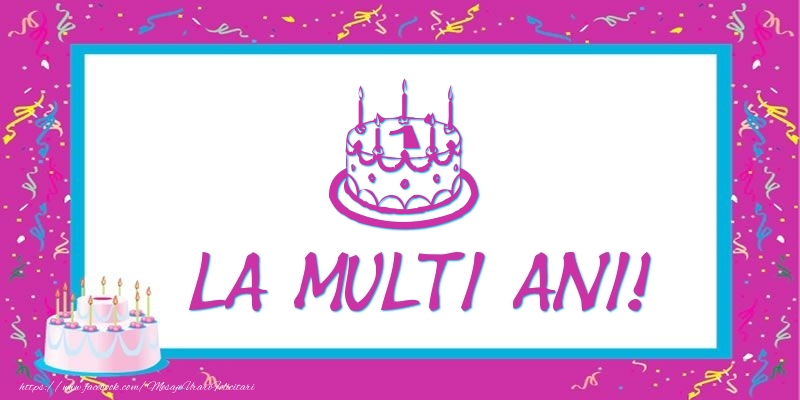 Tort 1 an La multi ani!