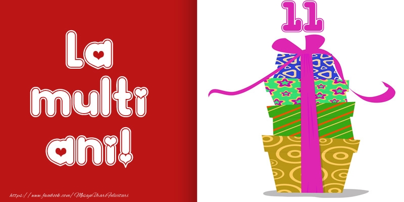 La multi ani! 11 ani