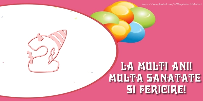 2 ani La multi ani! Multa sanatate si fericire!