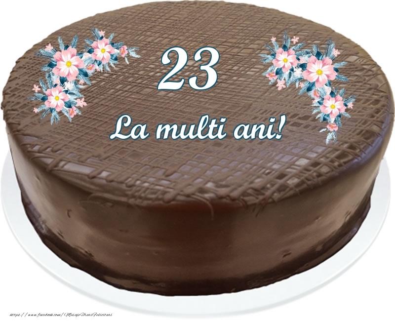 23 ani La multi ani! - Tort