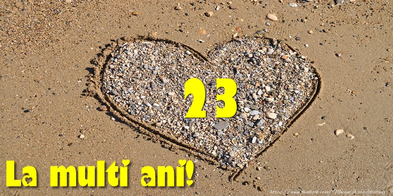 23 ani La multi ani!