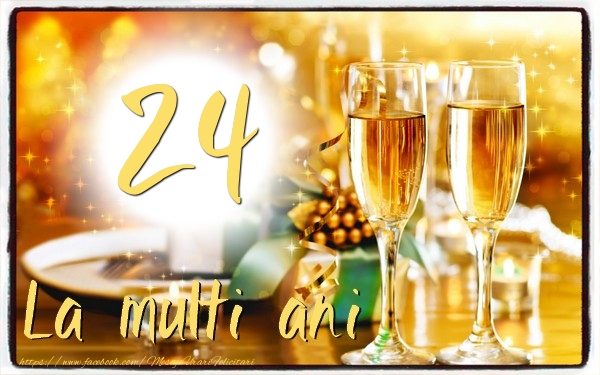 24 ani La multi ani