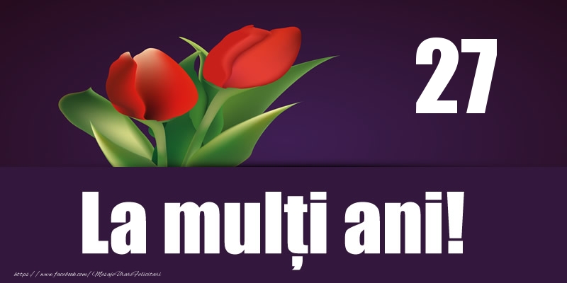 27 ani La multi ani!
