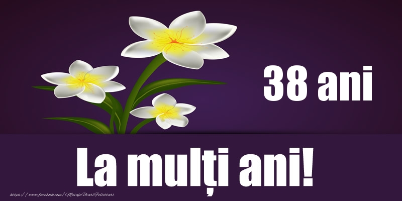 38 ani La multi ani!