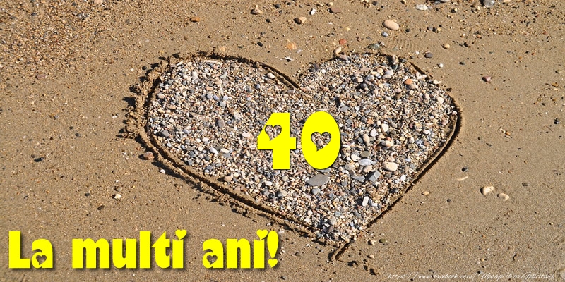 40 ani La multi ani!