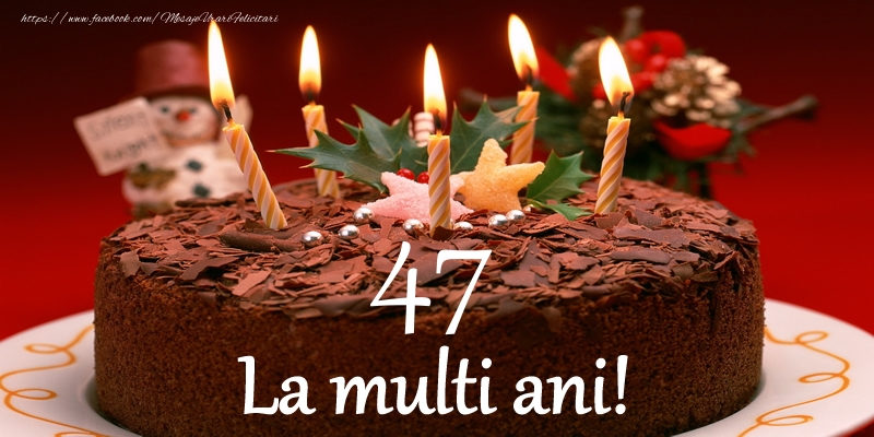 47 ani La multi ani!