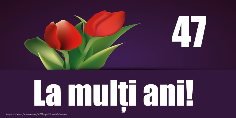 47 ani La multi ani!