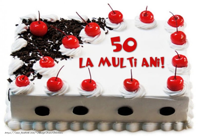 Tort 50 ani La multi ani!