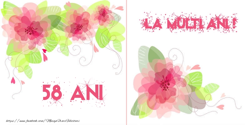58 ani La multi ani!