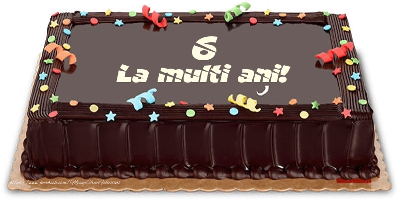 Tort 6 ani La multi ani!