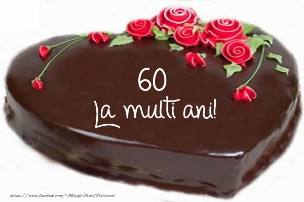 felicitare aniversare 60 ani 60 ani La multi ani!