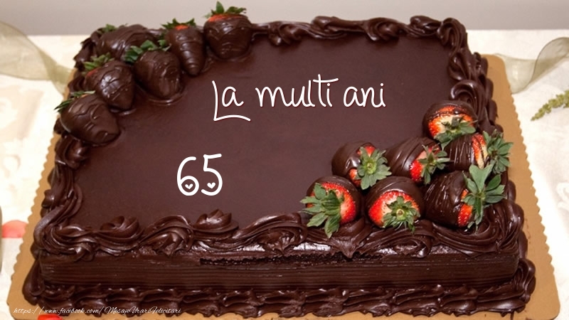 La multi ani! 65 ani