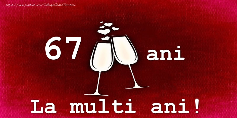 67 ani La multi ani!