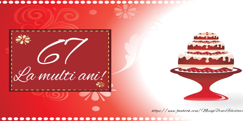 67 ani La multi ani!
