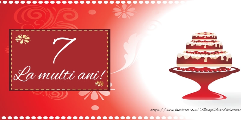 7 ani La multi ani!