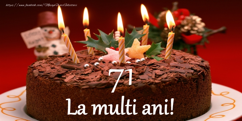 71 ani La multi ani!