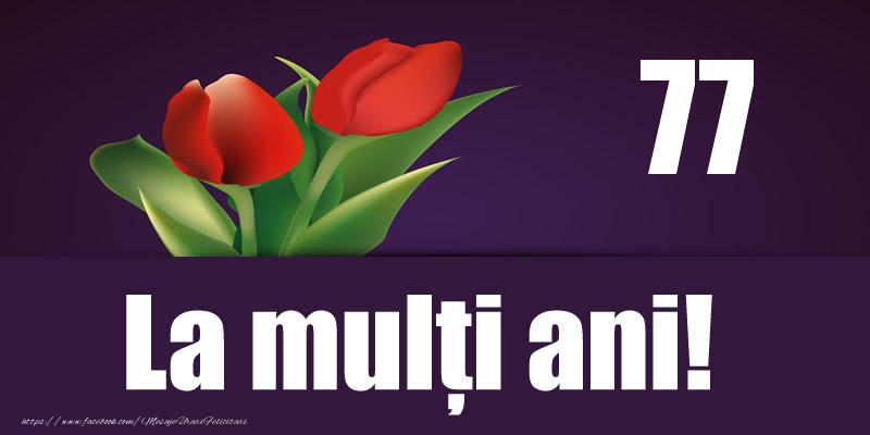 77 ani La multi ani!