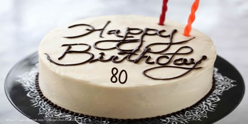 Happy Birthday 80 ani