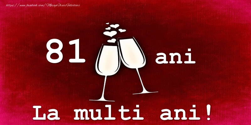 81 ani La multi ani!