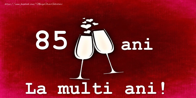 85 ani La multi ani!