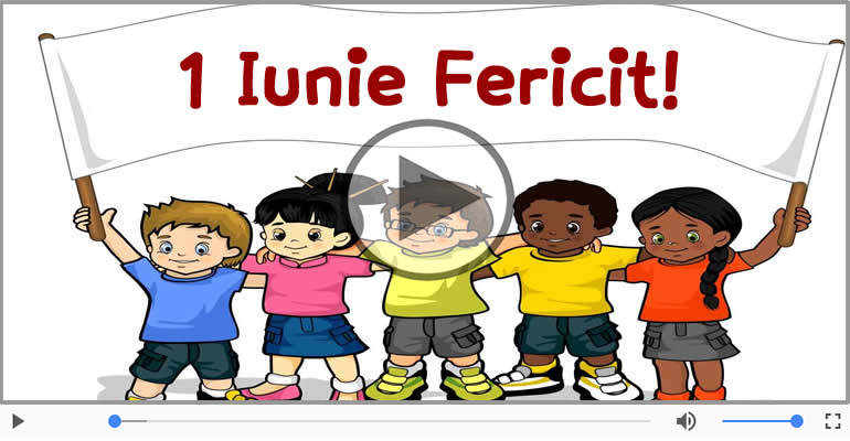 Pentru toti copiii lumii, La multi ani de 1 Iunie!