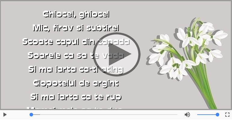 Pentru mama: 1 Martie Fericit!