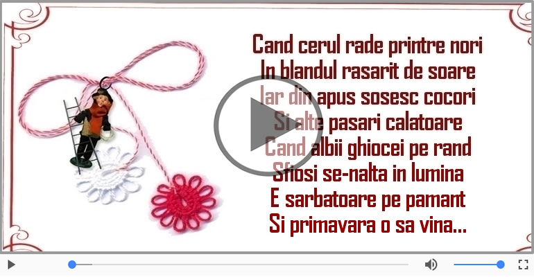 Si primavara o sa vina...