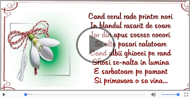 Si primavara o sa vina...