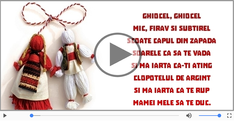 Pentru mama: 1 Martie Fericit!