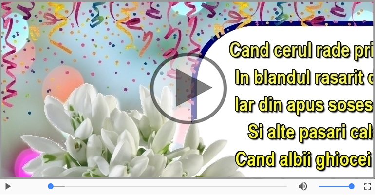 Si primavara o sa vina...