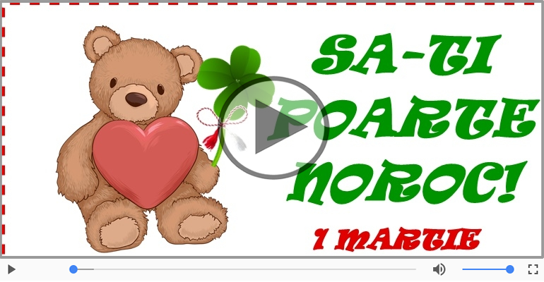 La multi ani de 1 Martie