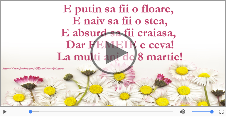 Felicitare muzicala de Ziua Mamei