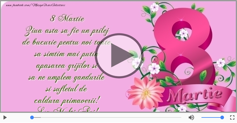 8 Martie - La Multi Ani!