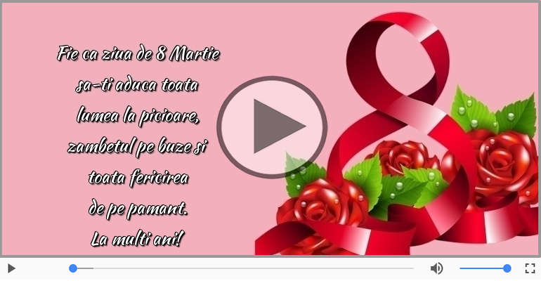 La multi ani de 8 Martie!