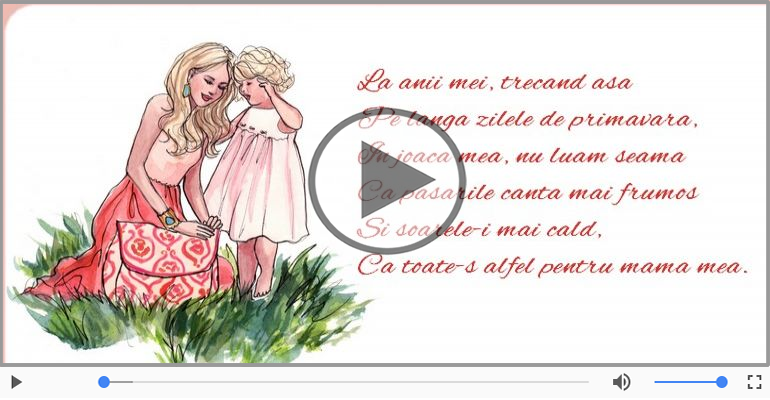 La multi ani de 8 Martie.