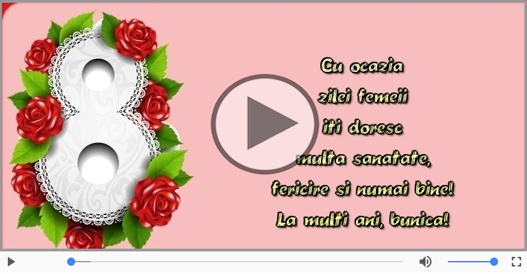 La multi ani, bunica!