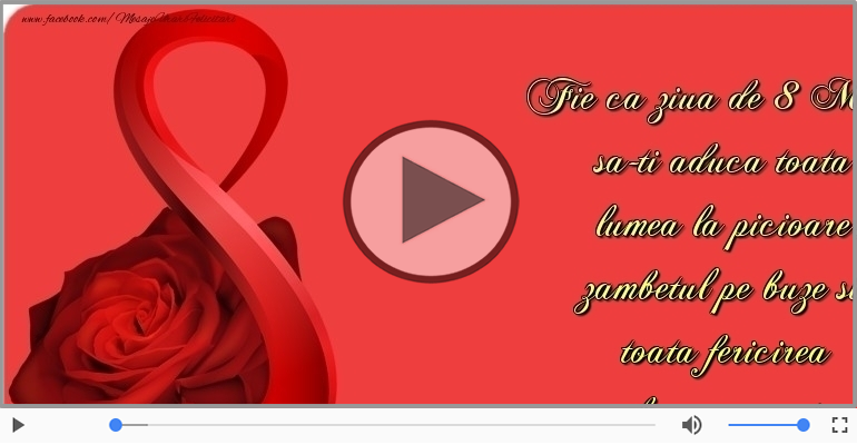 La multi ani de 8 Martie!