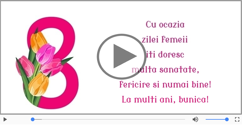 La multi ani, bunica!