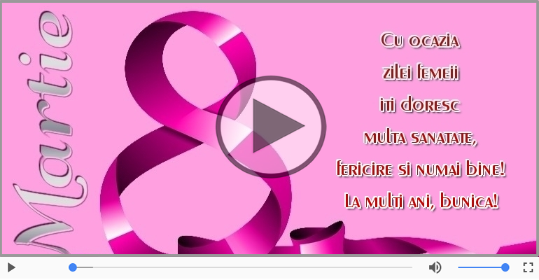 La multi ani, bunica!