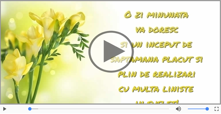 O saptamana plina de realizari!