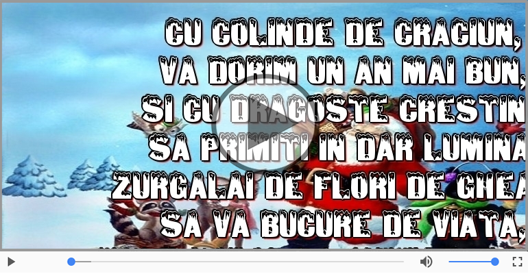 La multi ani cu sanatate de Craciun!