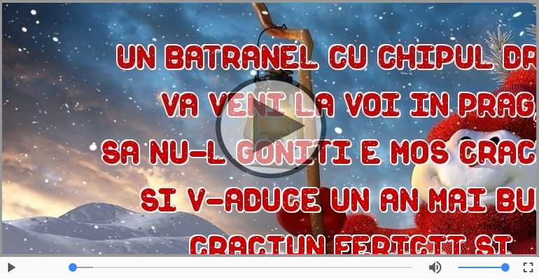 Craciun fericit si un an nou plin de bucurii!