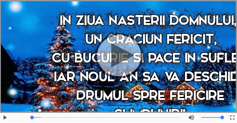 Craciun Fericit si La multi ani!