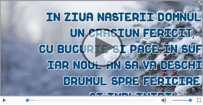 Craciun Fericit si La multi ani!