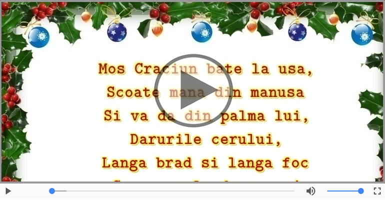 Sarbatori fericite si La multi ani!