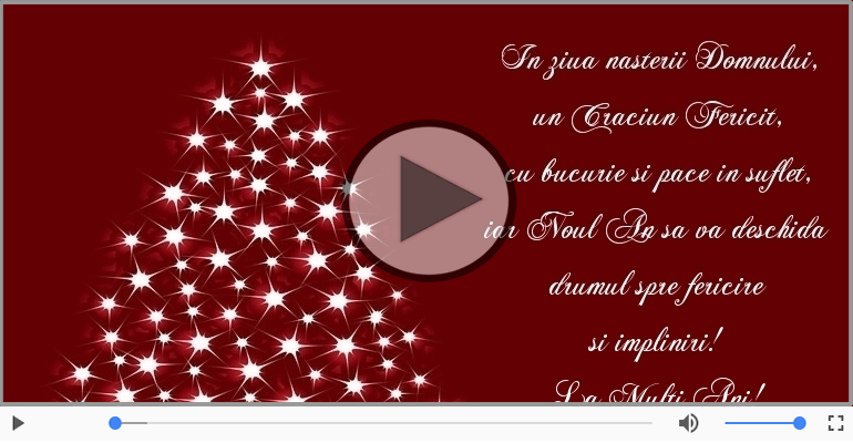 Craciun Fericit si La multi ani!