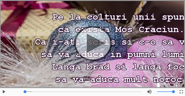 Craciun fericit si un an nou mai bun!