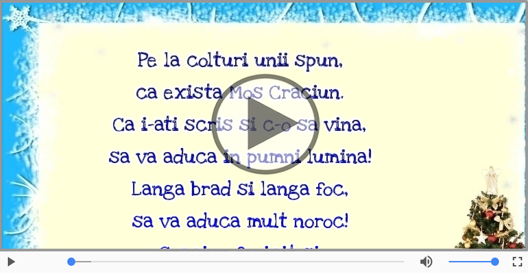 Craciun fericit si un an nou mai bun!